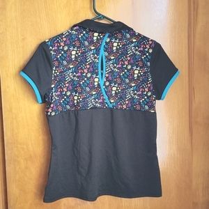 Nancy Lopez Golf Shirt. Women's size medium